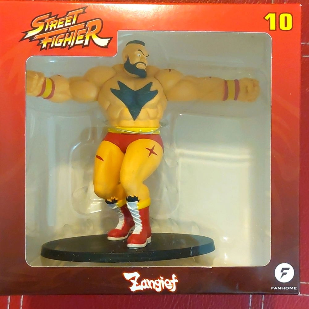 Street fighter model character Zangief